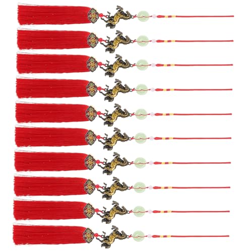 ABOOFAN Dekoration Zum Chinesischen Neujahr 2026 – Chinesisches, Pferd, Maskottchen, Knoten, Quaste, Anhänger, Frühlingsfest, Feng Shui, Hängedekor Für Reichtum Und ABOOFAN Dekoration Zum Chinesischen Neujahr 2026 – Chinesisches, Pferd, Maskottchen, Knoten, Quaste, Anhänger, Frühlingsfest, Feng Shui, Hängedekor Für Reichtum Und von ABOOFAN