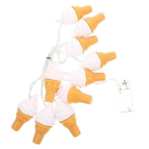 ABOOFAN Dekorative Lichterkette Eiscreme-lichterkette -lichterkette Dekoration Geburtstag -lichterkette Festliche Dekoration Für Jungen- Und Mädchenzimmer ABOOFAN Dekorative Lichterkette Eiscreme-lichterkette -lichterkette Dekoration Geburtstag -lichterkette Festliche Dekoration Für Jungen- Und Mädchenzimmer von ABOOFAN