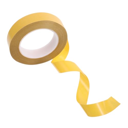 ABOOFAN Doppelseitiges Klebeband Doppelseitiges Klebeband Doppelseitiger Klebstoff Doppelklebeband Klebestreifen Holzbearbeitungsband Lcd -bildschirmreparaturband Das Haustier Gelb von ABOOFAN