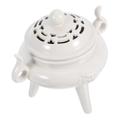 ABOOFAN Dreibeiniger Weihrauchbrenner Weihrauchstangenständer Halter Für Weihrauchbrenner Räucherofen Für Zu Hause Schmücken Desktop-Ornament Duftöl Diffusor Keramik Weiß ABOOFAN Dreibeiniger Weihrauchbrenner Weihrauchstangenständer Halter Für Weihrauchbrenner Räucherofen Für Zu Hause Schmücken Desktop-Ornament Duftöl Diffusor Keramik Weiß von ABOOFAN