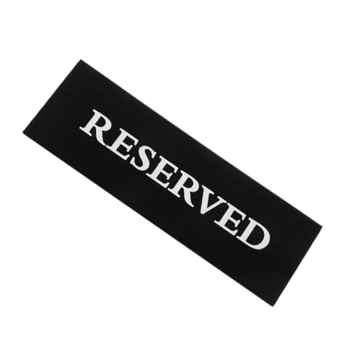ABOOFAN Dreieckige Tisch Reservierungsschilder Restaurant Tischschilder Hochzeits Reservierungsschilder Sitzplatzschilder Reservierte Stuhlschilder Reservierte Schilder Für Stühle ABOOFAN Dreieckige Tisch Reservierungsschilder Restaurant Tischschilder Hochzeits Reservierungsschilder Sitzplatzschilder Reservierte Stuhlschilder Reservierte Schilder Für Stühle von ABOOFAN