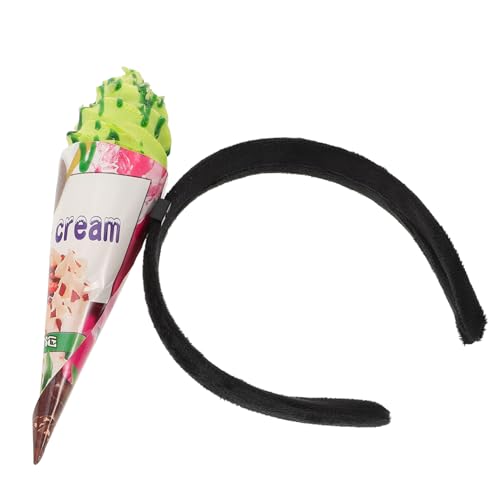 ABOOFAN Eiscreme Haarreif Lustiges Stirnband für Kostümparty und Events Bequemes Haaraccessoire aus Hochwertigem Material für Geburtstagsfeiern und Cosplay ABOOFAN Eiscreme Haarreif Lustiges Stirnband für Kostümparty und Events Bequemes Haaraccessoire aus Hochwertigem Material für Geburtstagsfeiern und Cosplay von ABOOFAN