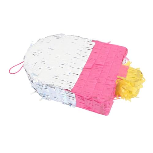 ABOOFAN Eisförmige Pinata Partydeko zum Befüllen mit Süßigkeiten Hängedeko und Spielspaß für Kindergeburtstag und Geburtstagsfeier Bunte Partydekoration für Fröhliche Feiern ABOOFAN Eisförmige Pinata Partydeko zum Befüllen mit Süßigkeiten Hängedeko und Spielspaß für Kindergeburtstag und Geburtstagsfeier Bunte Partydekoration für Fröhliche Feiern von ABOOFAN