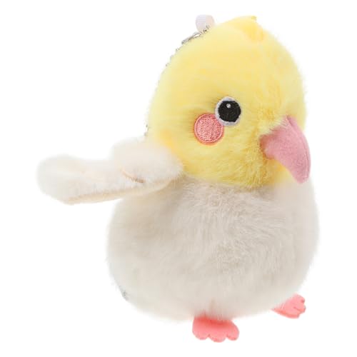 ABOOFAN Entzückende Gelbe Cockatiel Plüsch Keychain Charm Simulation Vogel Anhänger Für Taschen Ideal Für Geburtstagsfeier Und ABOOFAN Entzückende Gelbe Cockatiel Plüsch Keychain Charm Simulation Vogel Anhänger Für Taschen Ideal Für Geburtstagsfeier Und von ABOOFAN