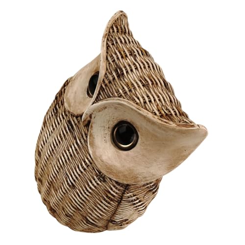 ABOOFAN Eulenverzierung Eulenschmuck Für Zu Hause Eulenbecher Wohnaccessoires Gelddose, Die Sich Nicht Öffnen Lässt Eule Party Dekoration Eule Dekoration Sparschwein Rattan-Kunst ABOOFAN Eulenverzierung Eulenschmuck Für Zu Hause Eulenbecher Wohnaccessoires Gelddose, Die Sich Nicht Öffnen Lässt Eule Party Dekoration Eule Dekoration Sparschwein Rattan-Kunst von ABOOFAN