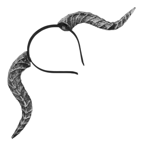ABOOFAN Evil Bull Horn Headband mit Abnehmbaren Hörnern Vielseitiges Halloween und Cosplay Accessoire Gothic Dämonen Design für Kostümpartys und Fantasy Verkleidungen ABOOFAN Evil Bull Horn Headband mit Abnehmbaren Hörnern Vielseitiges Halloween und Cosplay Accessoire Gothic Dämonen Design für Kostümpartys und Fantasy Verkleidungen von ABOOFAN