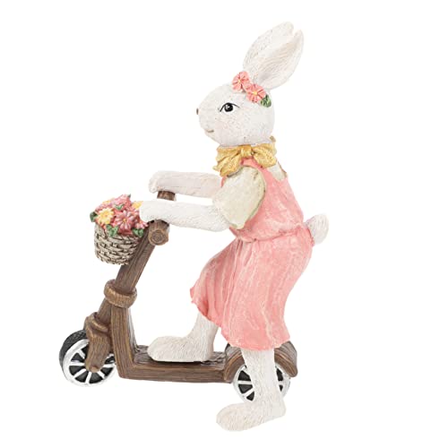 ABOOFAN Fahrrad Kaninchen Ornament Kaninchenstall Osterhasen Mittelstück Figuren Heimdekoration Babykorb Kaninchen Hasen Einhorn Mädchen Süße Sachen Süßes Frosch ABOOFAN Fahrrad Kaninchen Ornament Kaninchenstall Osterhasen Mittelstück Figuren Heimdekoration Babykorb Kaninchen Hasen Einhorn Mädchen Süße Sachen Süßes Frosch von ABOOFAN