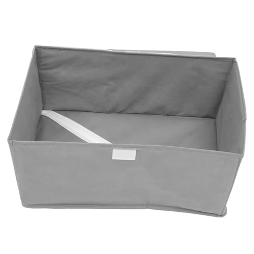 ABOOFAN Faltbarer Aufbewahrungsbox mit Deckel Kleiderschrank Organizer aus Stoff Leichte Sortierbox für Kleidung Unterwäsche und Hosen Platzsparend und Vielseitig für Zuhause von ABOOFAN