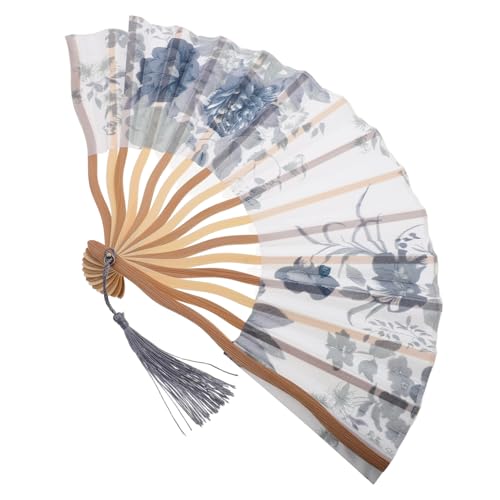 ABOOFAN Faltbarer Chinesischer Fächer aus Seidenstoff Eleganter Handfächer für Damen mit Traditionellem Design für Tanzaufführungen und Festliche Anlässe Weiches Material für Höchsten ABOOFAN Faltbarer Chinesischer Fächer aus Seidenstoff Eleganter Handfächer für Damen mit Traditionellem Design für Tanzaufführungen und Festliche Anlässe Weiches Material für Höchsten von ABOOFAN