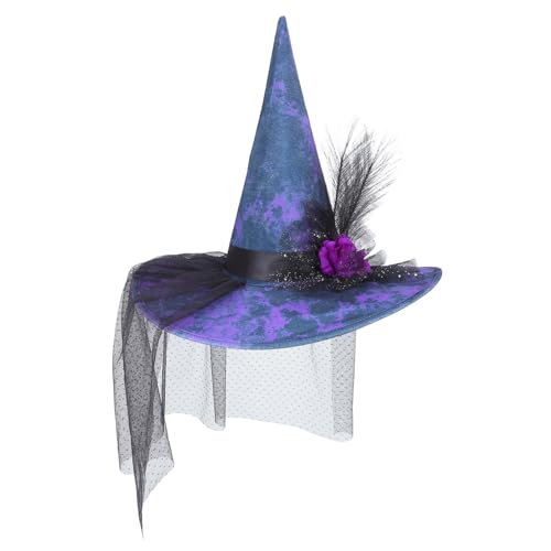 ABOOFAN Halloween-Hexenhut Männer Cosplay -Partyhut Halloween-Versorgung Hexenhut-Cosplay-Accessoire Männer Cosplay -Partyhüte Hexenkostüme Halloween-Accessoires Halloweenkostüm Stoff ABOOFAN Halloween-Hexenhut Männer Cosplay -Partyhut Halloween-Versorgung Hexenhut-Cosplay-Accessoire Männer Cosplay -Partyhüte Hexenkostüme Halloween-Accessoires Halloweenkostüm Stoff von ABOOFAN