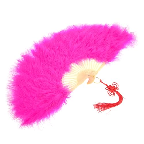 ABOOFAN Handfächer für Frauen Federfächer Hochzeitsdeko Leichter Eleganter Brautfächer mit Komfortablem Griff und Einzigartigem Plüschdesign für Fotos Bühne Party Geburtstagsfeier ABOOFAN Handfächer für Frauen Federfächer Hochzeitsdeko Leichter Eleganter Brautfächer mit Komfortablem Griff und Einzigartigem Plüschdesign für Fotos Bühne Party Geburtstagsfeier von ABOOFAN