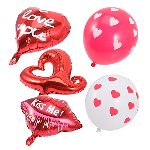ABOOFAN Hochwertige Herzluftballons Set für Romantische Hochzeiten und Valentinstag Love You Folienballons für Festliche Dekorationen und Traumhafte Fotos ABOOFAN Hochwertige Herzluftballons Set für Romantische Hochzeiten und Valentinstag Love You Folienballons für Festliche Dekorationen und Traumhafte Fotos von ABOOFAN