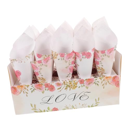 ABOOFAN Hochwertiges Hochzeit Dekoratives Konfetti mit Ablagetablett Natürlicher Rosenblütenhalter Bastbänder Farbige Blütenblätter Aufkleber für Tischdekoration und Empfang ABOOFAN Hochwertiges Hochzeit Dekoratives Konfetti mit Ablagetablett Natürlicher Rosenblütenhalter Bastbänder Farbige Blütenblätter Aufkleber für Tischdekoration und Empfang von ABOOFAN