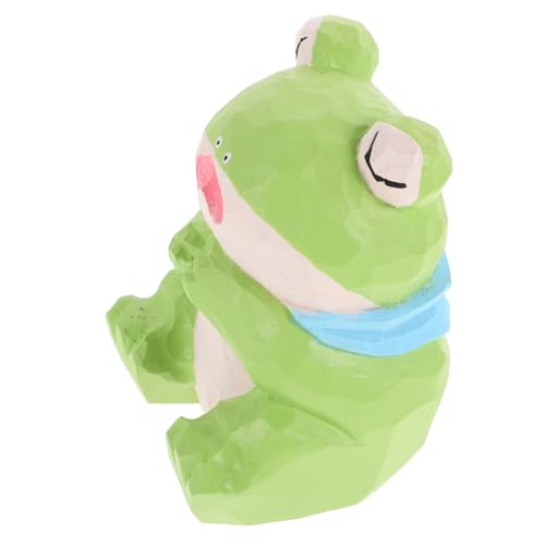 ABOOFAN Holzschnitzerei Ornamente Das Tier Tiere Ornamente Zum Basteln Tiere Frosch Tischdekoration Tierstatue Holzhandwerk Kunststatuen Figuren Heimdekoration Grünes Holz ABOOFAN Holzschnitzerei Ornamente Das Tier Tiere Ornamente Zum Basteln Tiere Frosch Tischdekoration Tierstatue Holzhandwerk Kunststatuen Figuren Heimdekoration Grünes Holz von ABOOFAN