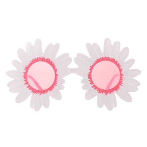 ABOOFAN Interessante Kleine Daisy Partybrille Hübsches Cartoon Design für Hawaii Mottopartys Fotorequisiten und Festliche Anlässe aus Robustem Material von ABOOFAN
