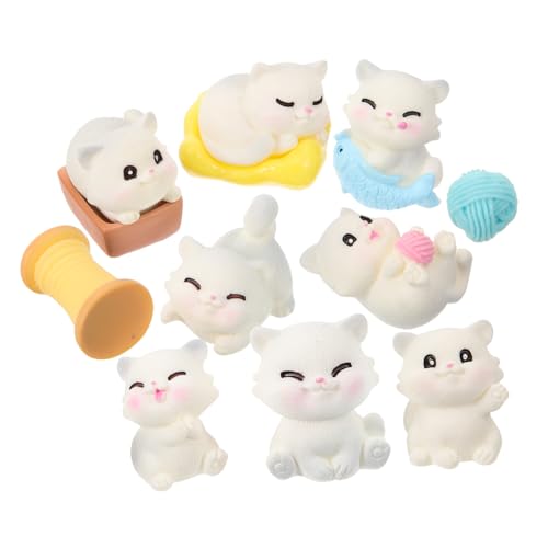 ABOOFAN Katzenfiguren Niedliche Katzen Deko Für Partys Tischdekoration Miniatur Tierfiguren Katzenliebhaber Katzenparty Dekoration ABOOFAN Katzenfiguren Niedliche Katzen Deko Für Partys Tischdekoration Miniatur Tierfiguren Katzenliebhaber Katzenparty Dekoration von ABOOFAN