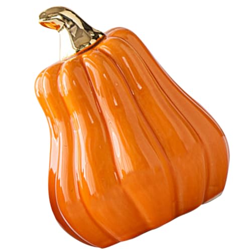 ABOOFAN Keramische Kürbisfigur Halloween Tischdeko Realistisches Design für Stimmungsvolle Anlässe für Partys und Wohnraumgestaltung ABOOFAN Keramische Kürbisfigur Halloween Tischdeko Realistisches Design für Stimmungsvolle Anlässe für Partys und Wohnraumgestaltung von ABOOFAN