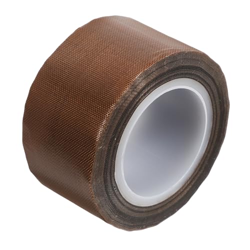 ABOOFAN Klebeband Hitzebeständiges Klebeband Wärmeband Wärmeübertragungsband Streifenkleber Hochtemperaturband Bänder Hochtemperaturbeständiges Band Hochtemperaturband Hellbraune von ABOOFAN