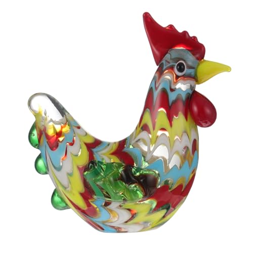 ABOOFAN Kreative Bunte Rooster Desktop Ornamente aus Robustem Material Lebendige Tiermodelle für Wohn und Kinderzimmerdekoration Sichere Bruchsichere Hühnerfigur als für Hühnerliebhaber ABOOFAN Kreative Bunte Rooster Desktop Ornamente aus Robustem Material Lebendige Tiermodelle für Wohn und Kinderzimmerdekoration Sichere Bruchsichere Hühnerfigur als für Hühnerliebhaber von ABOOFAN