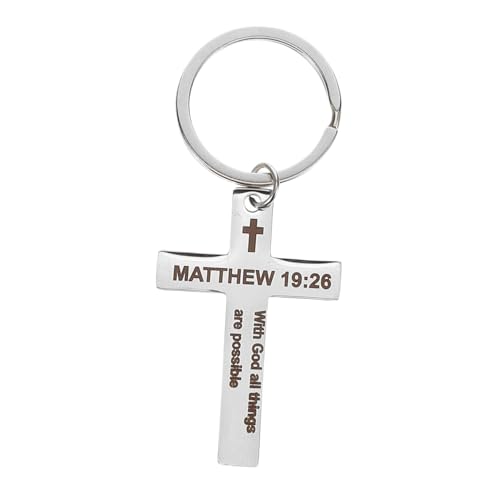 ABOOFAN Kreuz Schlüsselanhänger Autoschlüssel Handtaschen Dekoration Religiöser Schlüsselanhänger Partygeschenk Freunde Schlüsselanhänger Freund Schlüsselanhänger Kreuz Anhänger ABOOFAN Kreuz Schlüsselanhänger Autoschlüssel Handtaschen Dekoration Religiöser Schlüsselanhänger Partygeschenk Freunde Schlüsselanhänger Freund Schlüsselanhänger Kreuz Anhänger von ABOOFAN