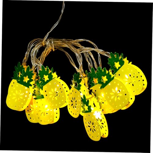 ABOOFAN LED Lichterkette Warmweiße LED Ananas Lichterkette für Schlafzimmer Zimmer Deko Batteriebetrieben String Light Decoration Birthday String Light von ABOOFAN