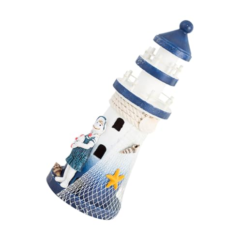 ABOOFAN Leuchtturm Ornamente Holzige Dekoration Meeresküsten Raumdekoration Dekorative Wohnaccessoires Outdoor Wohndekoration Solarbetriebener Rotierender Leuchtturm Strand ABOOFAN Leuchtturm Ornamente Holzige Dekoration Meeresküsten Raumdekoration Dekorative Wohnaccessoires Outdoor Wohndekoration Solarbetriebener Rotierender Leuchtturm Strand von ABOOFAN