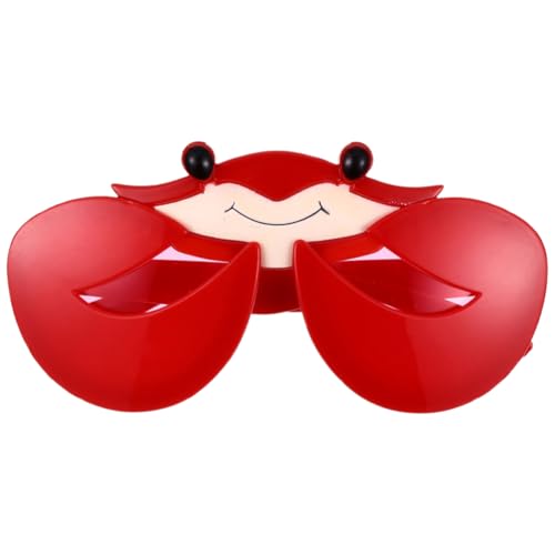 ABOOFAN Luau-Party-Sonnenbrille: Kreatives Hübsches Krabbenbrillen-Spielzeug – Lustige Sommer-Strandbrille Für Fotoautomaten – Tropisches Kostüm-Requisit von ABOOFAN