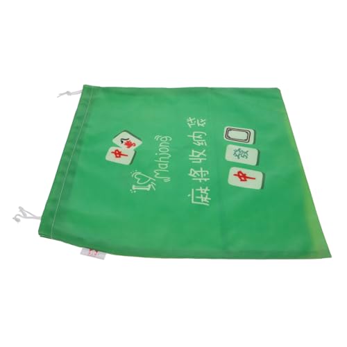 ABOOFAN Mahjong Aufbewahrungstasche Kordelzug Große und Leichte Mahjong Spieltasche für Spieler und Anfänger Praktische und Sichere Organizer für Fliesen Reisen und Partys von ABOOFAN