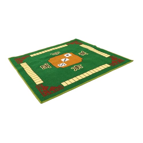 ABOOFAN Mahjong Tischdecke aus Dickem Geräuschreduzierendem Material Quadratische Tischmatte für Mahjong Spiele rutschfest und Langlebig für Zuhause Hotels und Restaurants von ABOOFAN