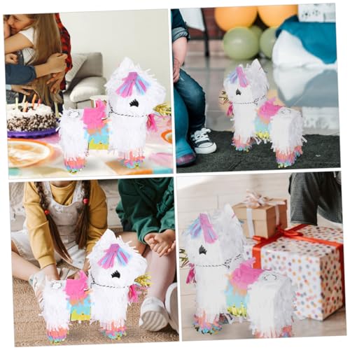 ABOOFAN Mini Alpaka Pinata mit Schlagstab Party Pinata für Erwachsene Befüllen mit Süßigkeiten Geschenkbox und Dekoration für Geburtstagsfeiern und Festlichkeiten ABOOFAN Mini Alpaka Pinata mit Schlagstab Party Pinata für Erwachsene Befüllen mit Süßigkeiten Geschenkbox und Dekoration für Geburtstagsfeiern und Festlichkeiten von ABOOFAN