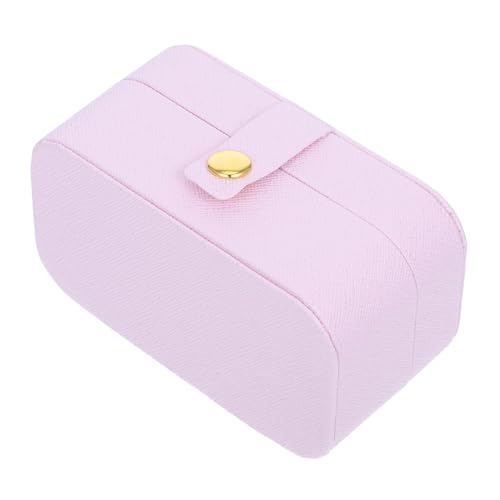 ABOOFAN Mini Reise Schmuckbox Tragbare Ohrring und Ringaufbewahrung Kompakter Schmuck Organizer für Frauen mit Elegantem Verschluss Schutzfächern und Robuster Bauweise für Unterwegs ABOOFAN Mini Reise Schmuckbox Tragbare Ohrring und Ringaufbewahrung Kompakter Schmuck Organizer für Frauen mit Elegantem Verschluss Schutzfächern und Robuster Bauweise für Unterwegs von ABOOFAN