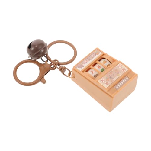 ABOOFAN Mini Spielautomat Schlüsselanhänger Lustiger Slotmaschinen Anhänger für Erwachsene Perfektes Mitgebsel für Geburtstagsfeiern Braun Multifunktional für Spiel und Spaß ABOOFAN Mini Spielautomat Schlüsselanhänger Lustiger Slotmaschinen Anhänger für Erwachsene Perfektes Mitgebsel für Geburtstagsfeiern Braun Multifunktional für Spiel und Spaß von ABOOFAN