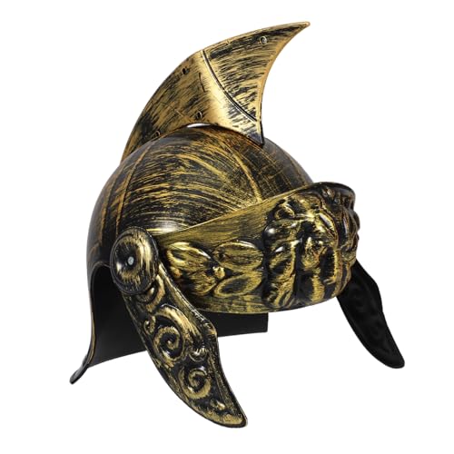 ABOOFAN Mittelalterlicher Ritterhut Soldatenkostümzubehör Ritterhelm Rittersoldathut Ritterzubehör Roman Warriors Helm Cosplay -hut Lustige Partyhüte Russischer Hut Golden Plastik ABOOFAN Mittelalterlicher Ritterhut Soldatenkostümzubehör Ritterhelm Rittersoldathut Ritterzubehör Roman Warriors Helm Cosplay -hut Lustige Partyhüte Russischer Hut Golden Plastik von ABOOFAN