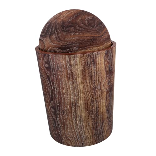 ABOOFAN Mülleimer Mülldose Für Badezimmer Badezimmerabfallkörbe Schlafzimmer Mülldose Büromüll Können Küchenmüll Kann Lebensmittelabfallbehälter Badezimmermüll Kann Plastik Light Brown ABOOFAN Mülleimer Mülldose Für Badezimmer Badezimmerabfallkörbe Schlafzimmer Mülldose Büromüll Können Küchenmüll Kann Lebensmittelabfallbehälter Badezimmermüll Kann Plastik Light Brown von ABOOFAN