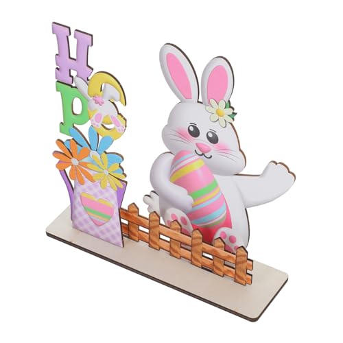 ABOOFAN Osterhase GNOME Ornament Holz Gefertigt Frühling Tischplatte Hase Ostern Herzstück Home Ornament Holzstatue ABOOFAN Osterhase GNOME Ornament Holz Gefertigt Frühling Tischplatte Hase Ostern Herzstück Home Ornament Holzstatue von ABOOFAN