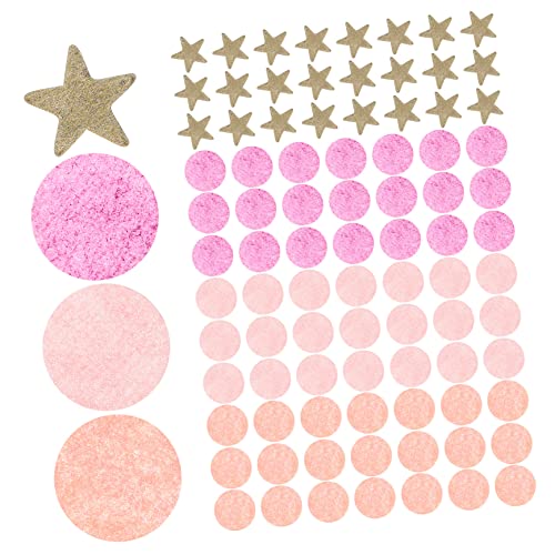 ABOOFAN Papierkonfetti für Geburtstagsfeiern Rosa Tischdekoration für Babyfeiern Hochzeiten und Feste für Festliche und Feiern von ABOOFAN