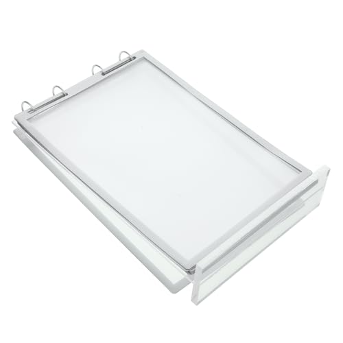 ABOOFAN Präsentationsständer aus Acryl klare Bildhalter Menüschildhalter Inhaber Staffelei Poster -Anzeigeständer Bildhalter für Tische Plakatständer zum Ausstellen Eisen Transparent ABOOFAN Präsentationsständer aus Acryl klare Bildhalter Menüschildhalter Inhaber Staffelei Poster -Anzeigeständer Bildhalter für Tische Plakatständer zum Ausstellen Eisen Transparent von ABOOFAN