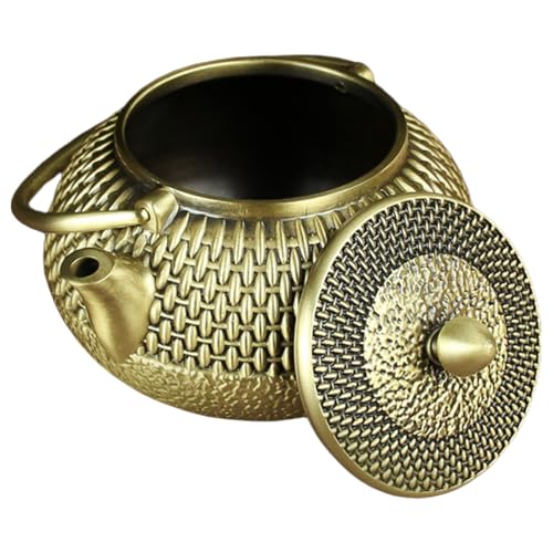 ABOOFAN Rattan- bürodekoration Messing Verzierung Messing Teekessel Rutschen für die Tastaturablage goldene Trophäe Trophäe Würfel Tür basteln Mini- Schmuck Kupfer ABOOFAN Rattan- bürodekoration Messing Verzierung Messing Teekessel Rutschen für die Tastaturablage goldene Trophäe Trophäe Würfel Tür basteln Mini- Schmuck Kupfer von ABOOFAN