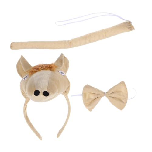 ABOOFAN Set Dreidimensionales Dreiteiliges Set Osterkrawatten Für Osterstirnband Für Mädchen Tierkostüme Tierpartykostüm Bauernhofkostüm Zubehör Kurzplüsch Hellbraun ABOOFAN Set Dreidimensionales Dreiteiliges Set Osterkrawatten Für Osterstirnband Für Mädchen Tierkostüme Tierpartykostüm Bauernhofkostüm Zubehör Kurzplüsch Hellbraun von ABOOFAN