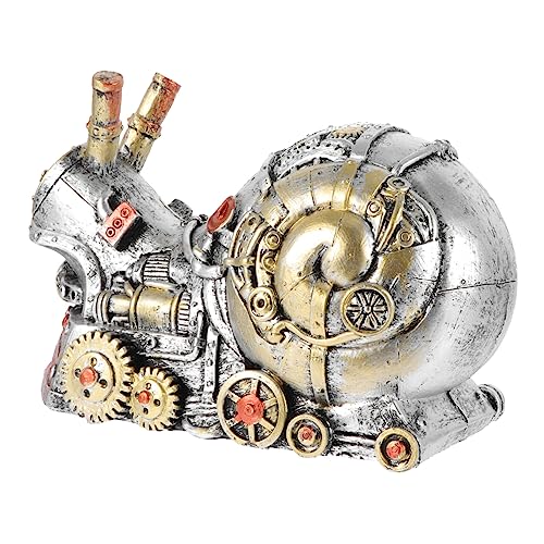ABOOFAN Steampunk-Ornamente zappeln dekorative Kästen Müll Dekorationen Kunst bürodeko büro Dekoration Schneckenornament The Craft bücherregal Punk-Schnecken- Schneckenspielzeug Harz ABOOFAN Steampunk-Ornamente zappeln dekorative Kästen Müll Dekorationen Kunst bürodeko büro Dekoration Schneckenornament The Craft bücherregal Punk-Schnecken- Schneckenspielzeug Harz von ABOOFAN