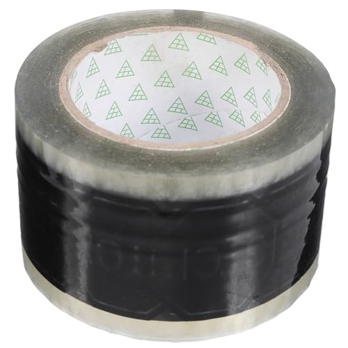 ABOOFAN Stop Sign Verpackungsband Selbstklebendes Reißfestes Warnband mit Stabilem Halt für Versand Verpackung und Transparentes Klebeband mit Schwarzem Stop Aufdruck von ABOOFAN