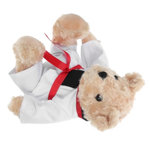 ABOOFAN Taekwondo Bär Plüschspielzeug Weiches und Kuscheliges Stofftier für Taekwondo Enthusiasten zu Feiertagen Geburtstagen und Besonderen Anlässen Multifunktionales Kissen Sammlerstück ABOOFAN Taekwondo Bär Plüschspielzeug Weiches und Kuscheliges Stofftier für Taekwondo Enthusiasten zu Feiertagen Geburtstagen und Besonderen Anlässen Multifunktionales Kissen Sammlerstück von ABOOFAN