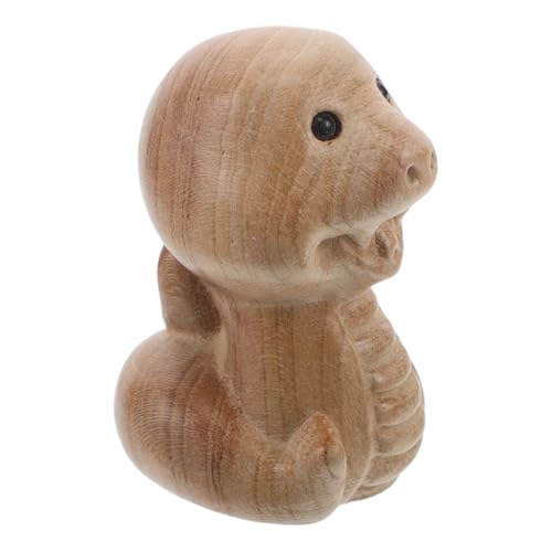 ABOOFAN Tierkreisschlangenpfirsichholzschnitzer Figuren Mit Schlangendekor Desktop-schlangenverzierung Schlangenskulptur Aus Holz Tischdekoration Mit Schlangenfigur Khaki Hölzern ABOOFAN Tierkreisschlangenpfirsichholzschnitzer Figuren Mit Schlangendekor Desktop-schlangenverzierung Schlangenskulptur Aus Holz Tischdekoration Mit Schlangenfigur Khaki Hölzern von ABOOFAN