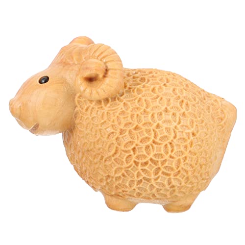 ABOOFAN Tierstatue Tischschaffigur Holzschnitzerei Für Den Haushalt Schaffigur Zur Dekoration Tierornament Aus Holz Holztierhandwerk Holzhandwerkstier Desktop-Dekoration Hölzern ABOOFAN Tierstatue Tischschaffigur Holzschnitzerei Für Den Haushalt Schaffigur Zur Dekoration Tierornament Aus Holz Holztierhandwerk Holzhandwerkstier Desktop-Dekoration Hölzern von ABOOFAN