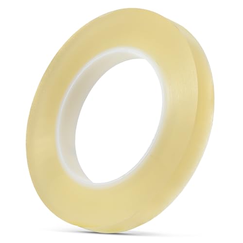 ABOOFAN Transparente PVC Dichtungsband für Lebensmittel Stark Haftendes Klebeband für Sichere Frischhaltung von Dosen und Boxen Langlebig und Reißfest für Lebensmittelversiegelung und von ABOOFAN