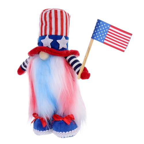 ABOOFAN Unabhängigkeitstag GNOME Puppe Kreative Zwerg Figur Ornament Für Party ABOOFAN Unabhängigkeitstag GNOME Puppe Kreative Zwerg Figur Ornament Für Party von ABOOFAN