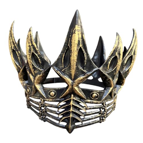 ABOOFAN Vintage Cosplay Krone für Erwachsene Gothic Karneval Krone Dekorative Kopfbedeckung für Halloween Party und Bühnenaufführungen und Komfortabel für Verschiedene Anlässe ABOOFAN Vintage Cosplay Krone für Erwachsene Gothic Karneval Krone Dekorative Kopfbedeckung für Halloween Party und Bühnenaufführungen und Komfortabel für Verschiedene Anlässe von ABOOFAN