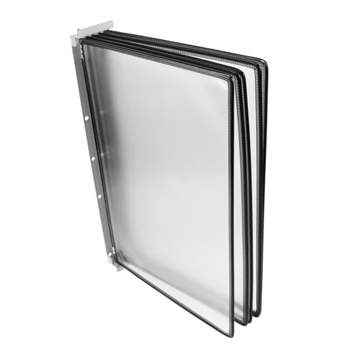 ABOOFAN Wandmontierter Seiten Aktenordner Organizer für Dokumente mit Platzsparendem Flip Display Wandaufbewahrungssystem für Büro und Referenzdateien ABOOFAN Wandmontierter Seiten Aktenordner Organizer für Dokumente mit Platzsparendem Flip Display Wandaufbewahrungssystem für Büro und Referenzdateien von ABOOFAN