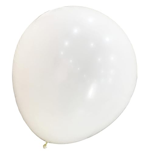 ABOOFAN Wetterbeobachtungsballon Partydekorationen riesige Latexballons Kamera-Kit Luftballons Wetterballon-Set mit Kamera Jumbo-Ballons Riese Suite Gelee großer Ballon Baby Emulsion Weiß von ABOOFAN
