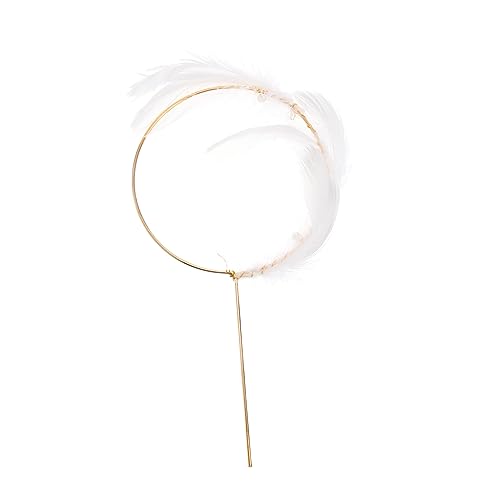 ABOOFAN Wing Cake Decoration Circle mit Perlen und Federn Eleganter Kuchenstecker für Hochzeiten Geburtstagsfeiern und Shower Vielseitig Einsetzbar als Fingerfood Pick Sicher und ABOOFAN Wing Cake Decoration Circle mit Perlen und Federn Eleganter Kuchenstecker für Hochzeiten Geburtstagsfeiern und Shower Vielseitig Einsetzbar als Fingerfood Pick Sicher und von ABOOFAN
